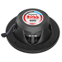 Load image into Gallery viewer, Boss Audio Systems RGB Marine Speakers - 150 or 200 Watts Per Pair, Weatherproof, Full Range, 2 Way, Sold in Pairs - 5.25 or 6.5 Inch Options Alternate Image