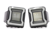 Load image into Gallery viewer, OLM LED Tail Lights for Jeep Wrangler JL (2018-2026) Smoked OLMA.700194.1 Alternate Image