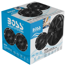 Load image into Gallery viewer, Boss Audio Systems Marine Speakers - 150 or 200 Watts Per Pair, Weatherproof, Full Range, 2 Way, Sold in Pairs - 5.25 or 6.5 Inch Options - 5.25 Inch Alternate Image