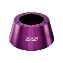 Load image into Gallery viewer, DND Low Profile Steering Wheel Hub for Chevy Cobalt (05-10)  Silverado/Sierra &amp; Corvette C6 (06-14) Cadillac CTS (03-07) Pontiac Fiero (84-88) Grand Prix (01-08) Purple / Red / Tungsten / Black / Silver Alternate Image