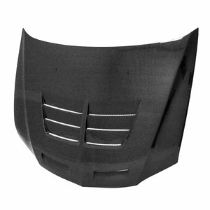 SEIBON Carbon Fiber Hood Mitsubishi Lancer EVO (03-06) CW/CWII Vented/OE/TSII Style