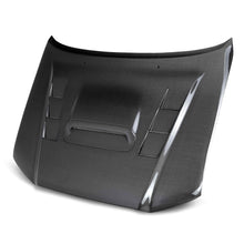 Load image into Gallery viewer, SEIBON Carbon Fiber Hood Toyota Tacoma (2005-2023) TR or TS Style - 12-15 / TS Style Alternate Image