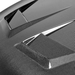 SEIBON Carbon Fiber Hood VW Golf / GTI / R (15-21) MK7 OEM / TM / DV Vented Style