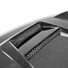 Load image into Gallery viewer, SEIBON Carbon Fiber Hood VW Golf / GTI / R (15-21) MK7 OEM / TM / DV Vented Style Alternate Image