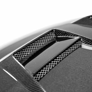 SEIBON Carbon Fiber Hood VW Golf / GTI / R (15-21) MK7 OEM / TM / DV Vented Style