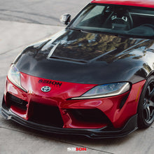 Load image into Gallery viewer, SEIBON Carbon Fiber Hood Toyota GR Supra (20-25) TS / TSII / TV / VS Style - TS Style (Dry) Alternate Image