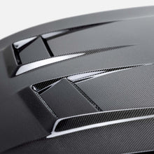 Load image into Gallery viewer, SEIBON Carbon Fiber Hood VW Golf MK8 (2022) OEM / DV / TM Style - DV Style Alternate Image