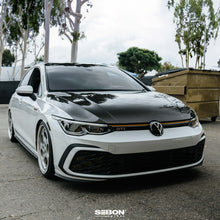 Load image into Gallery viewer, SEIBON Carbon Fiber Hood VW Golf MK8 (2022) OEM / DV / TM Style - DV Style Alternate Image