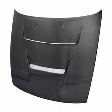 Load image into Gallery viewer, SEIBON Carbon Fiber Hood Nissan 240SX S13 (1989-1994) DV or OEM Style - DV Style Alternate Image