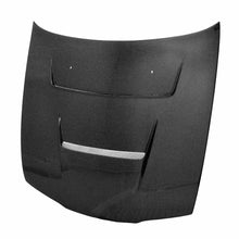 Load image into Gallery viewer, SEIBON Carbon Fiber Hood Nissan 240SX S14 ZENKI (1995-1996) OEM or DV Style - DV Style Alternate Image