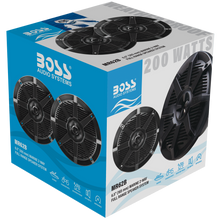 Load image into Gallery viewer, Boss Audio Systems Marine Speakers - 150 or 200 Watts Per Pair, Weatherproof, Full Range, 2 Way, Sold in Pairs - 5.25 or 6.5 Inch Options - 5.25 Inch Alternate Image