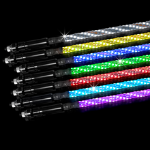 Load image into Gallery viewer, Boss Audio Systems ATV Whip Antenna - 24"/ 48"/ 72", 360° RGB Multicolor LED (Red, Green, Blue), 20 Color Modes, 15 Brightness Levels, Marine Rated Weatherproof IP67 - 24" Alternate Image