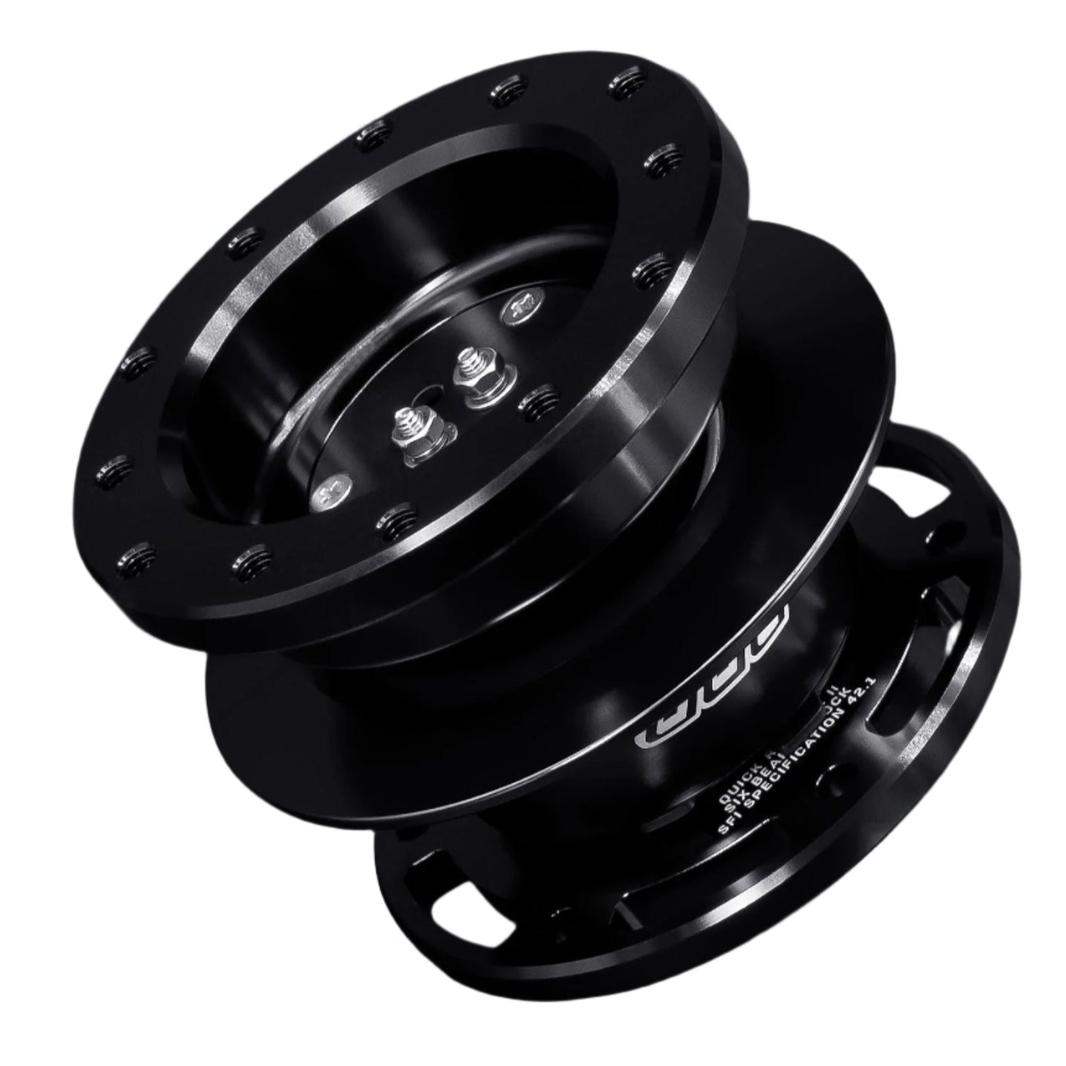 DND Hexlock Quick Release Hub (Competition Spec) Black / Purple / Red