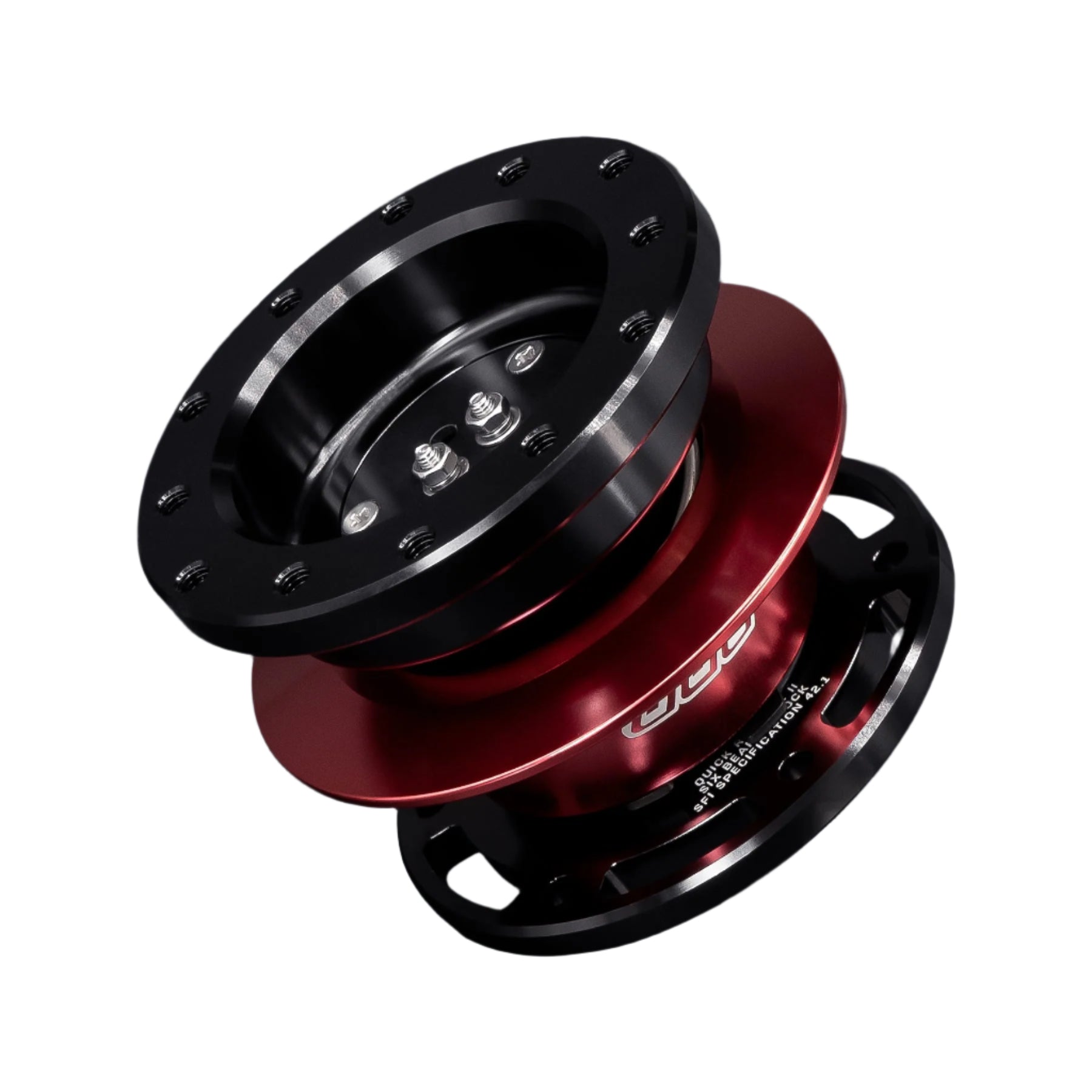 DND Hexlock Quick Release Hub (Competition Spec) Black / Purple / Red