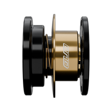 Load image into Gallery viewer, DND Hexlock Quick Release Hub Competition Spec - Purple / Red / Tungsten / Black / Blue / FIA Gold Alternate Image