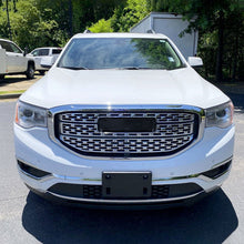 Load image into Gallery viewer, Spec-D Grill GMC Acadia (2017-2019) Denali Style Upper Hood - Black or Chrome Alternate Image