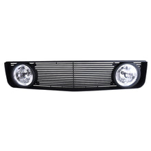 Load image into Gallery viewer, Spec-D Grill Ford Mustang V6 (05-09) S197 Black w/ Round Fog Lights GT Style Alternate Image