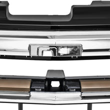 Load image into Gallery viewer, Spec-D Grill Chevy Silverado 1500 (2022-2026) High Country or Standard - Chrome or Black Alternate Image