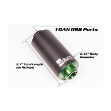Load image into Gallery viewer, Radium Engineering Fuel Filter (Microglass or Stainless High Flow) 6 / 10 / 100 Micron - 6 Micron Microglass Alternate Image