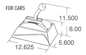 Hurst V-Matic 3 Ratchet Shifter (Universal) - 3838530 - 3 & 4-Speed Automatic Ratchet Shifter