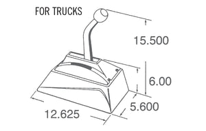 Hurst Pro-Matic 2 Ratchet Shifter Universal Automatic - Truck