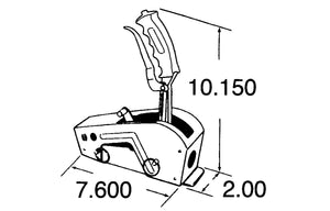 Hurst Quarter Stick Pistol-Grip Race Shifter Chrysler AMC A727/ A904 - FWD Pattern