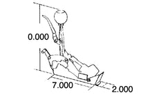 Load image into Gallery viewer, Hurst Quarter Stick Race Shifter Ford/ Lincoln/ Mercury C4 &amp; C6/ Chrysler AMC A727 &amp; A904 (Rev Pattern) - 3160014 -  Automatic Transmissions Alternate Image
