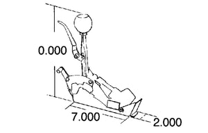 Hurst Quarter Stick Race Shifter GM Powerglide FWD/ Rev Pattern - 3160001 - Automatic Transmission