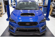 Load image into Gallery viewer, OLM Hood Scoop for Subaru WRX / WRX STI (2015-2021) A1 Aggressive Carbon Fiber Full Replacement OLMA.70101.1 Alternate Image