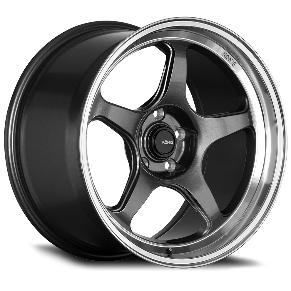 Konig Hyperspec Flow Formed Wheels 15x8 | 4x100 , +35 | Anthracite Met