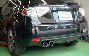 HKS Exhaust Subaru WRX STi (07-14) Legamax Premium w/ 3.5" Tip Axleback - 31021-AF014