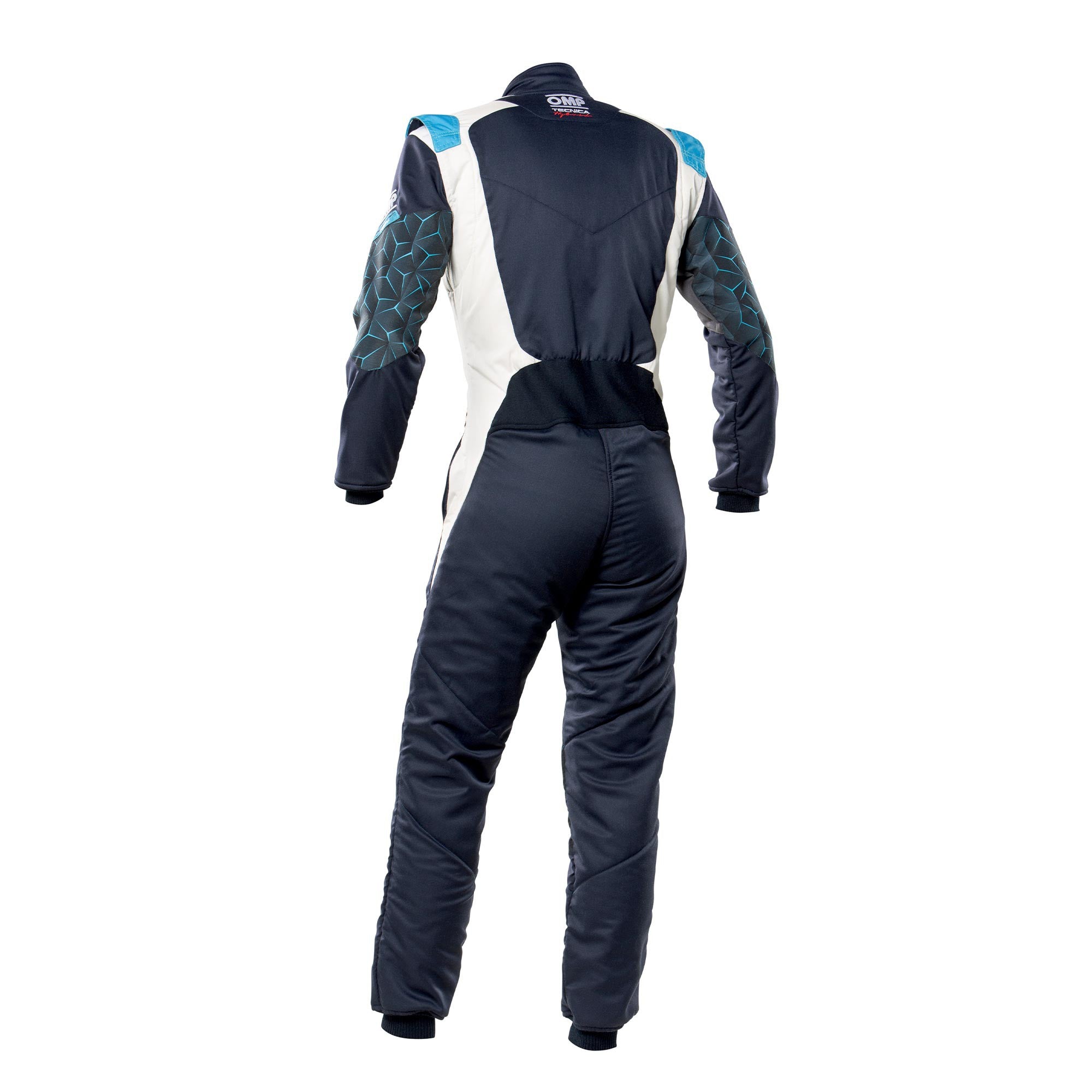 Omp Overall OMP Tecnica Hybrid Overall Race Suit FIA 8856-2018 Red / Silver / Blac