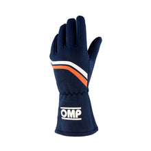 Load image into Gallery viewer, OMP Dijon Vintage Fireproof Gloves [FIA 8856-2018] Black / Red / Cream / Navy Blue Alternate Image