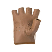 Load image into Gallery viewer, OMP Tazio Vintage Gloves [Short Style Leather] Black or Beige - Cream / Small Alternate Image