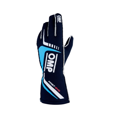OMP First EVO Gloves [FIA 8856-2018] Multiple Colors & Sizes Option