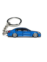 Load image into Gallery viewer, Drift Pins Infiniti G35 Sedan Keychains - Blue Alternate Image