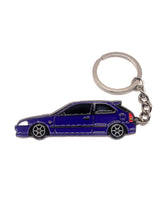 Load image into Gallery viewer, Drift Pins Honda Civic EK Hatch Keychains Alternate Image