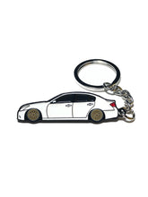 Load image into Gallery viewer, Drift Pins Infiniti G37 Sedan Keychains Alternate Image
