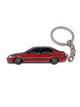 Load image into Gallery viewer, Drift Pins Honda Civic EK Sedan Keychains Alternate Image