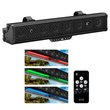 Load image into Gallery viewer, Boss Audio Systems ATV / UTV Bar Mount Soundbar - IPX5 Rated Weatherproof, Bluetooth, Amplified, 3 Inch Speakers Alternate Image