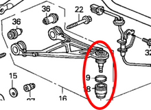 Load image into Gallery viewer, Ballade Sports Ball Joint Honda S200 (2000-2009) Upper Front / Rear - BS-S2K-FRBJ - Default Title Alternate Image