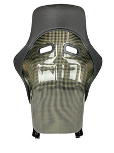 Ballade Sports Bucket Seats w/ Black Alcantara - Carbon Kevlar or Carbon Fiber