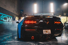 Load image into Gallery viewer, Auto Addict Tail Lights Corvette C7 (2014-2019) Lambo Style LED Taillights Alternate Image