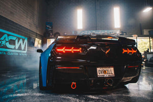 Auto Addict Tail Lights Corvette C7 (2014-2019) Lambo Style LED Taillights