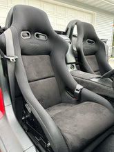 Load image into Gallery viewer, Ballade Sports Bucket Seats w/ Black Alcantara - Carbon Kevlar or Carbon Fiber Alternate Image