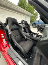 Load image into Gallery viewer, Ballade Sports Bucket Seats w/ Black Alcantara - Carbon Kevlar or Carbon Fiber Alternate Image