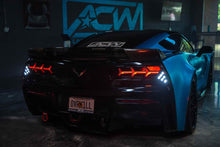 Load image into Gallery viewer, Auto Addict Tail Lights Corvette C7 (2014-2019) Lambo Style LED Taillights Alternate Image