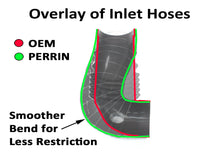 Load image into Gallery viewer, Perrin Turbo Inlet Hose Subaru BRZ GR86 (2022–2025) 3&quot; - Red or Black Alternate Image