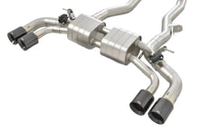 Load image into Gallery viewer, IRL V2 valved axleback exhaust for 2025-2026 BMW M5 G90 Sedan and G99 Touring S68 twin turbo V8 with physical valve control Alternate Image