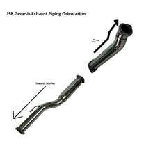 Load image into Gallery viewer, ISR Exhaust Hyundai Genesis Coupe 2.0T (09-16) ST Series Catback w/ Blue Burnt Tips Alternate Image